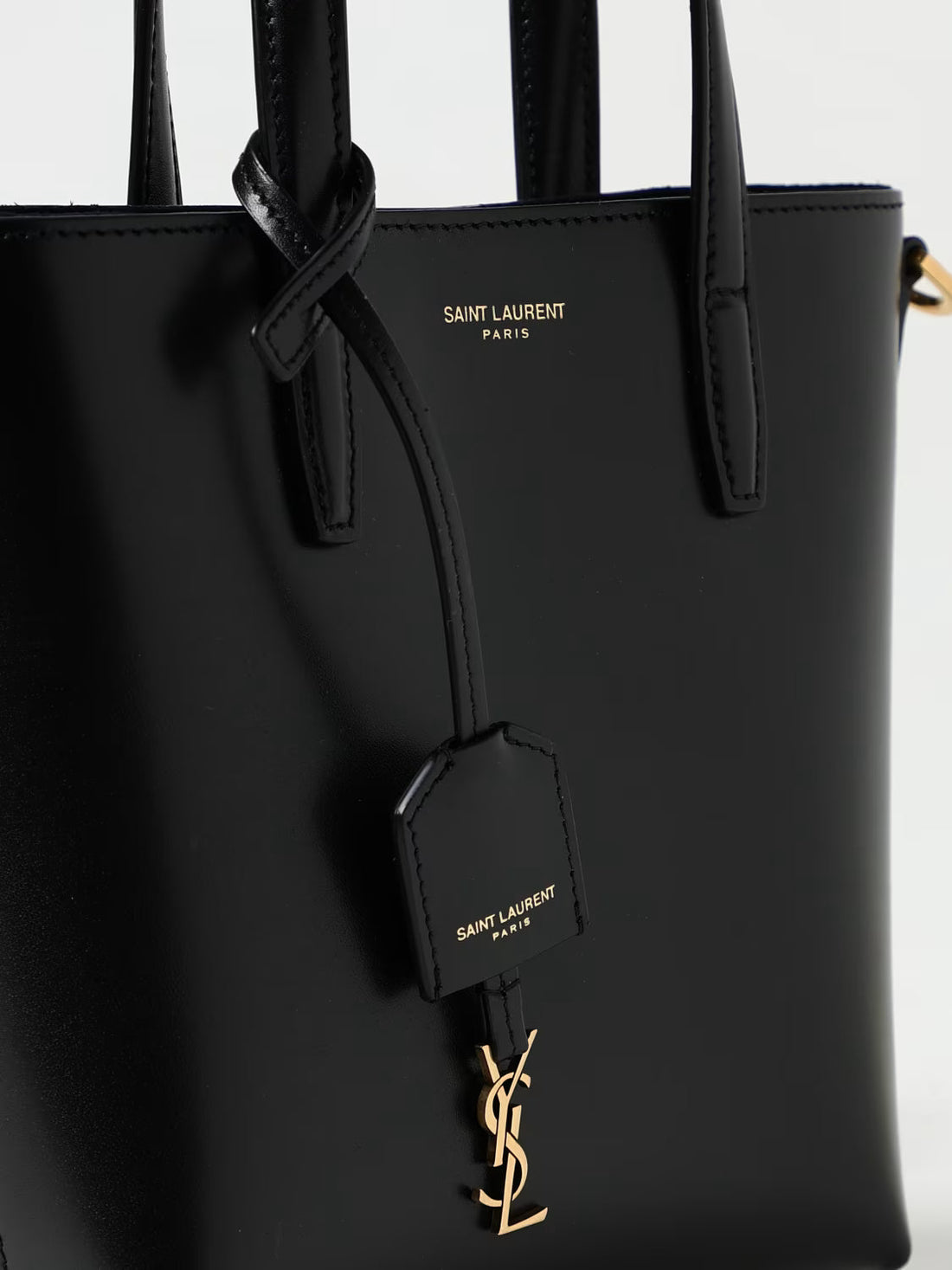 Mini Toy Leather Shopping Bag