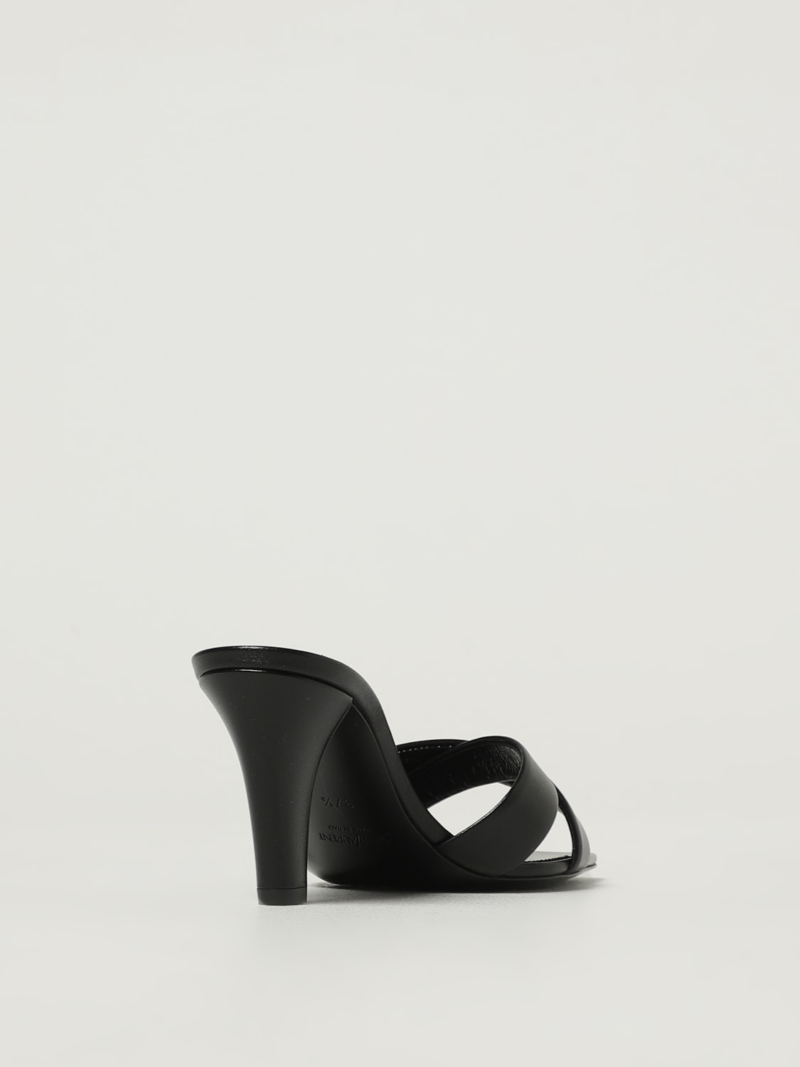 heeled sandals woman saint laurent
