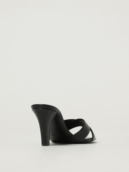 heeled sandals woman saint laurent
