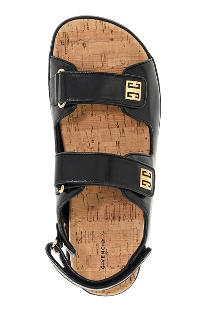 4g Leather Sandals