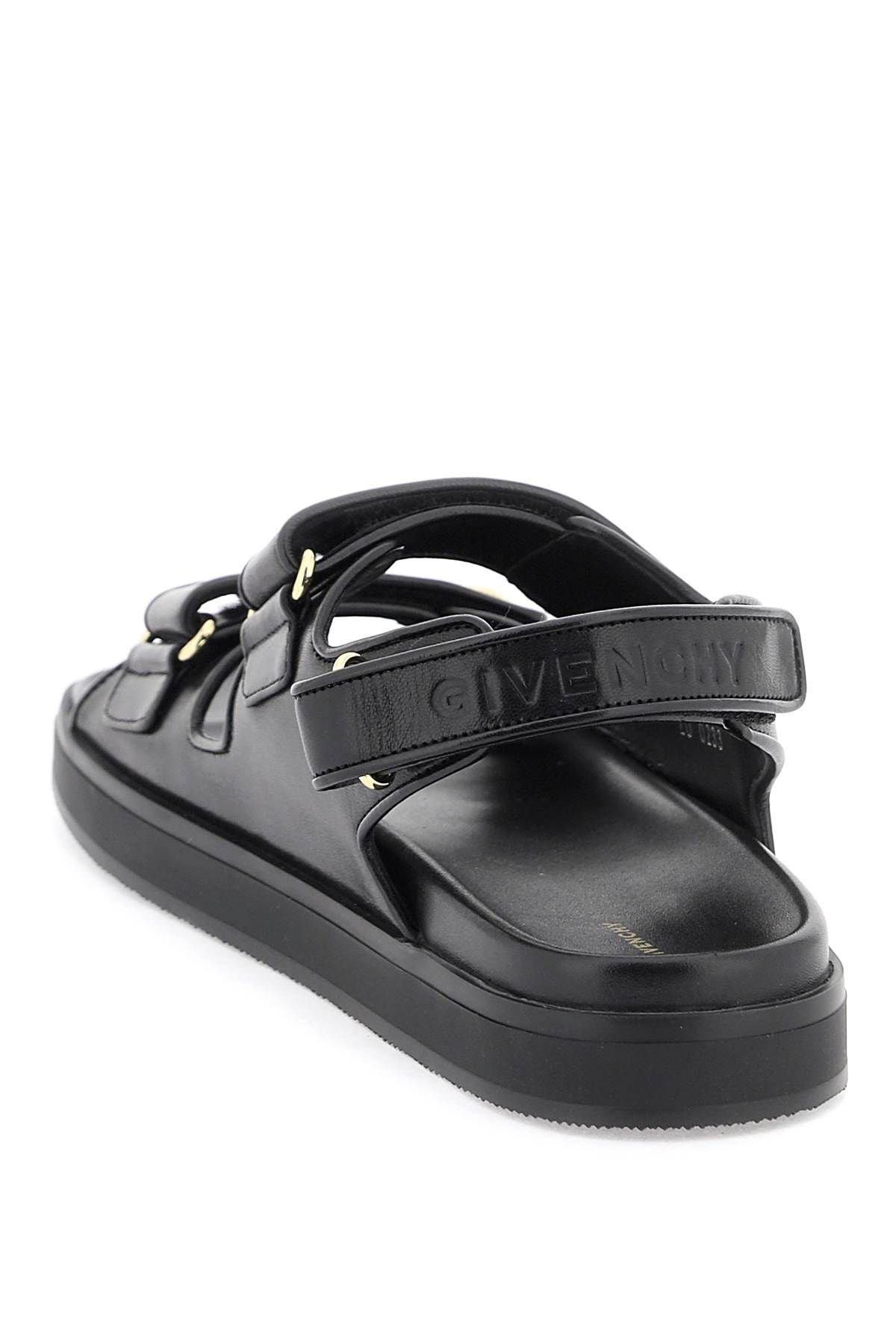 4g Leather Sandals