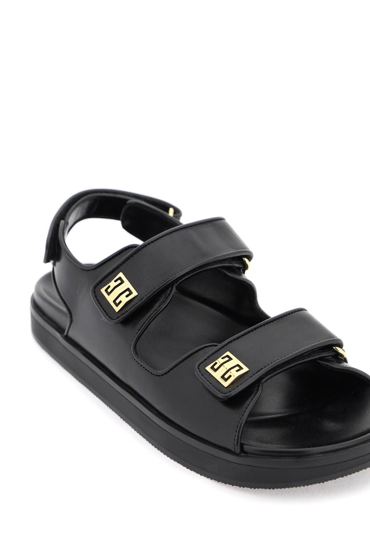 4g Leather Sandals