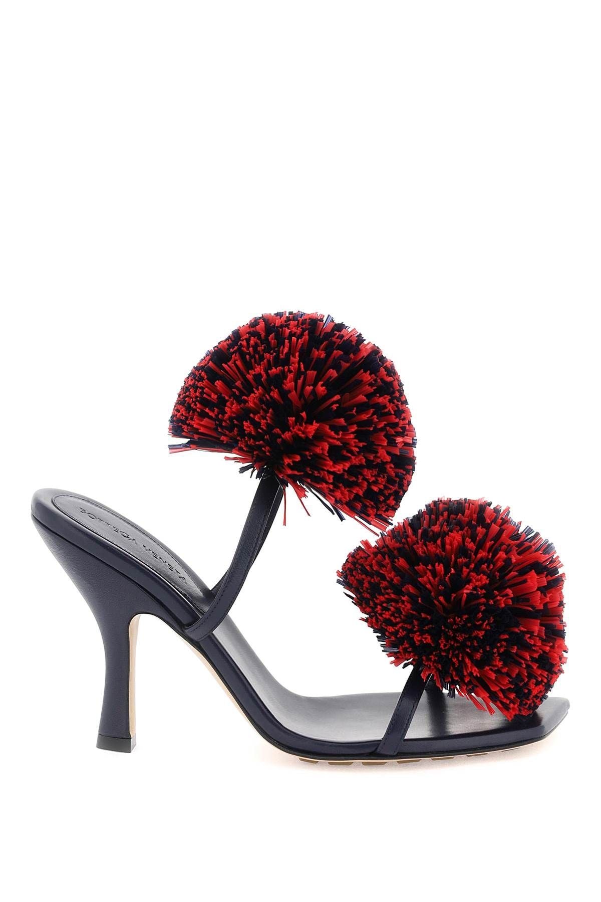 Bottega Veneta Sandals With Pom Poms 