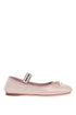 Miu Miu Satin Ballet Flats For 