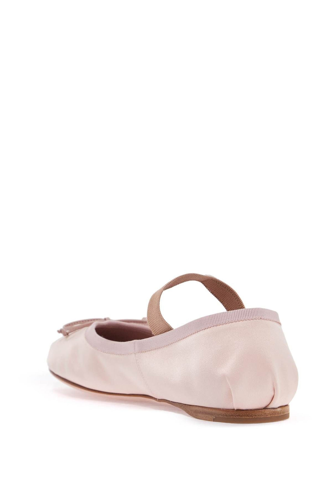 Satin Ballet Flats For