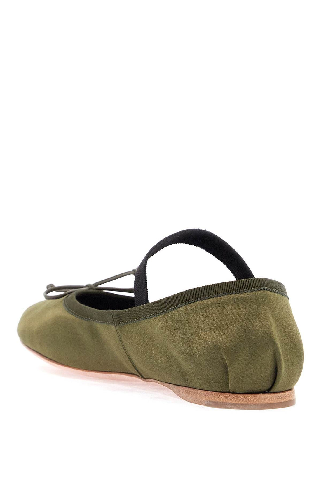 Satin Ballet Flats For