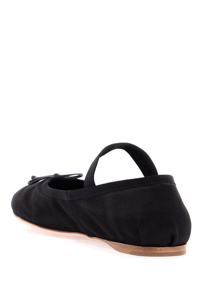 Satin Ballet Flats For