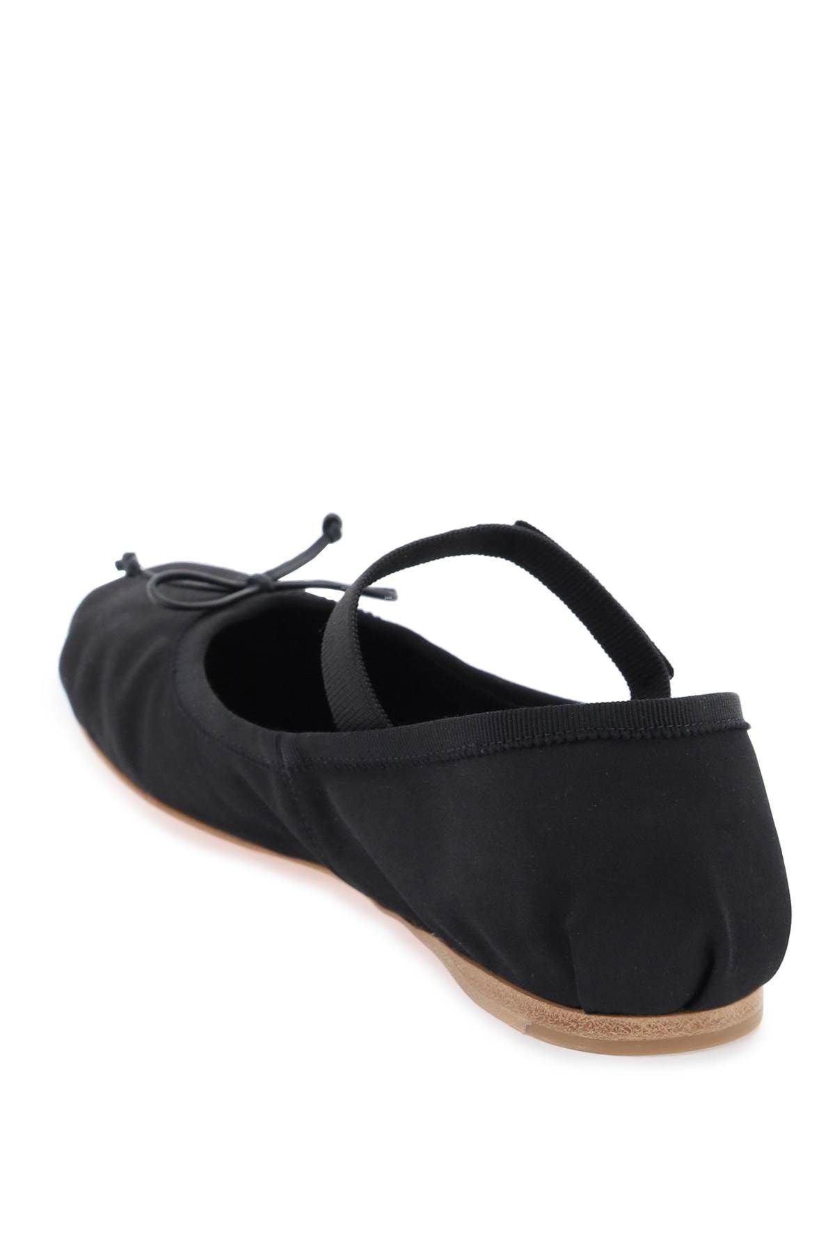 Satin Ballet Flats