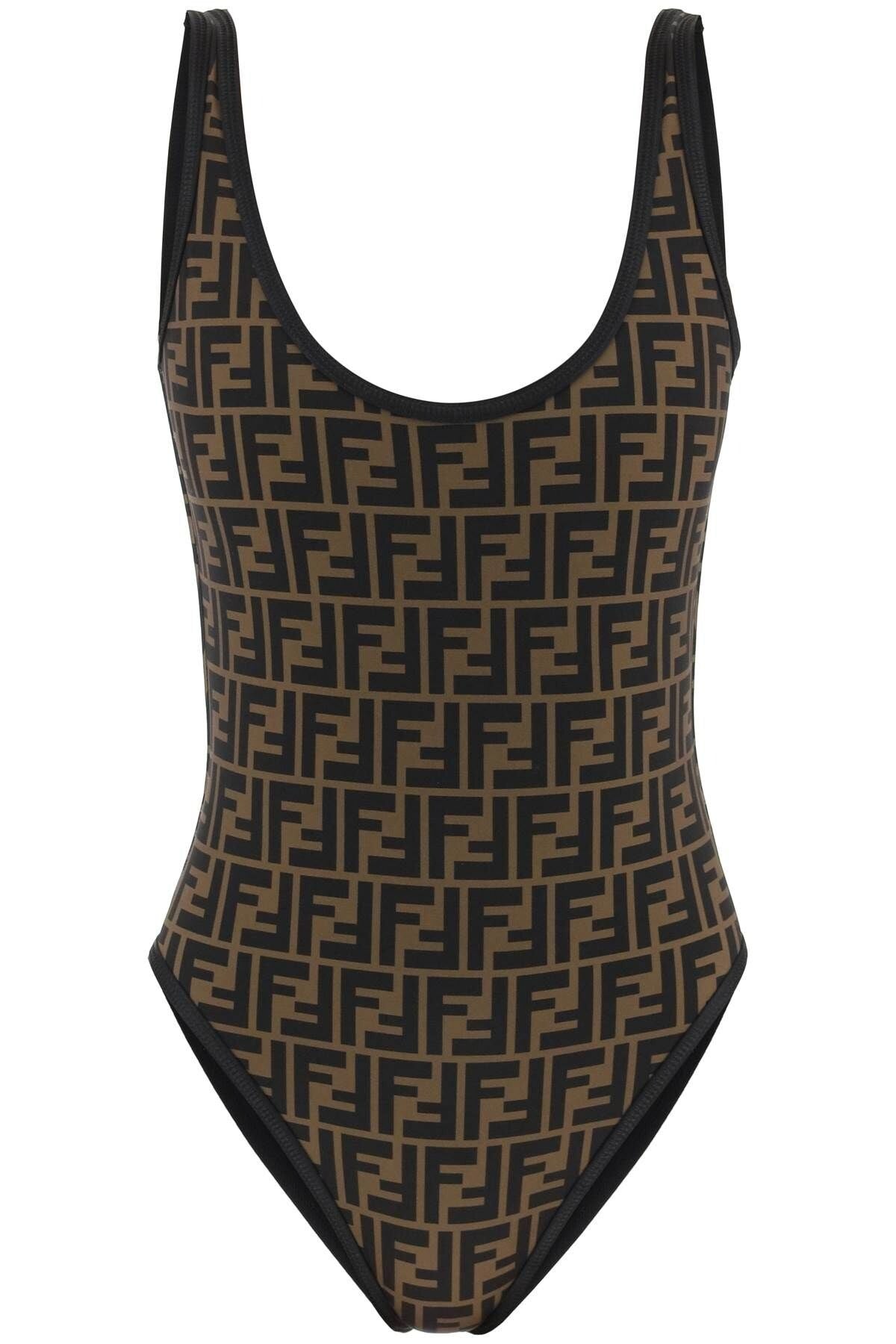 FENDI FF Logo One Piece Swimsuit