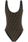 FENDI FF Logo One Piece Swimsuit