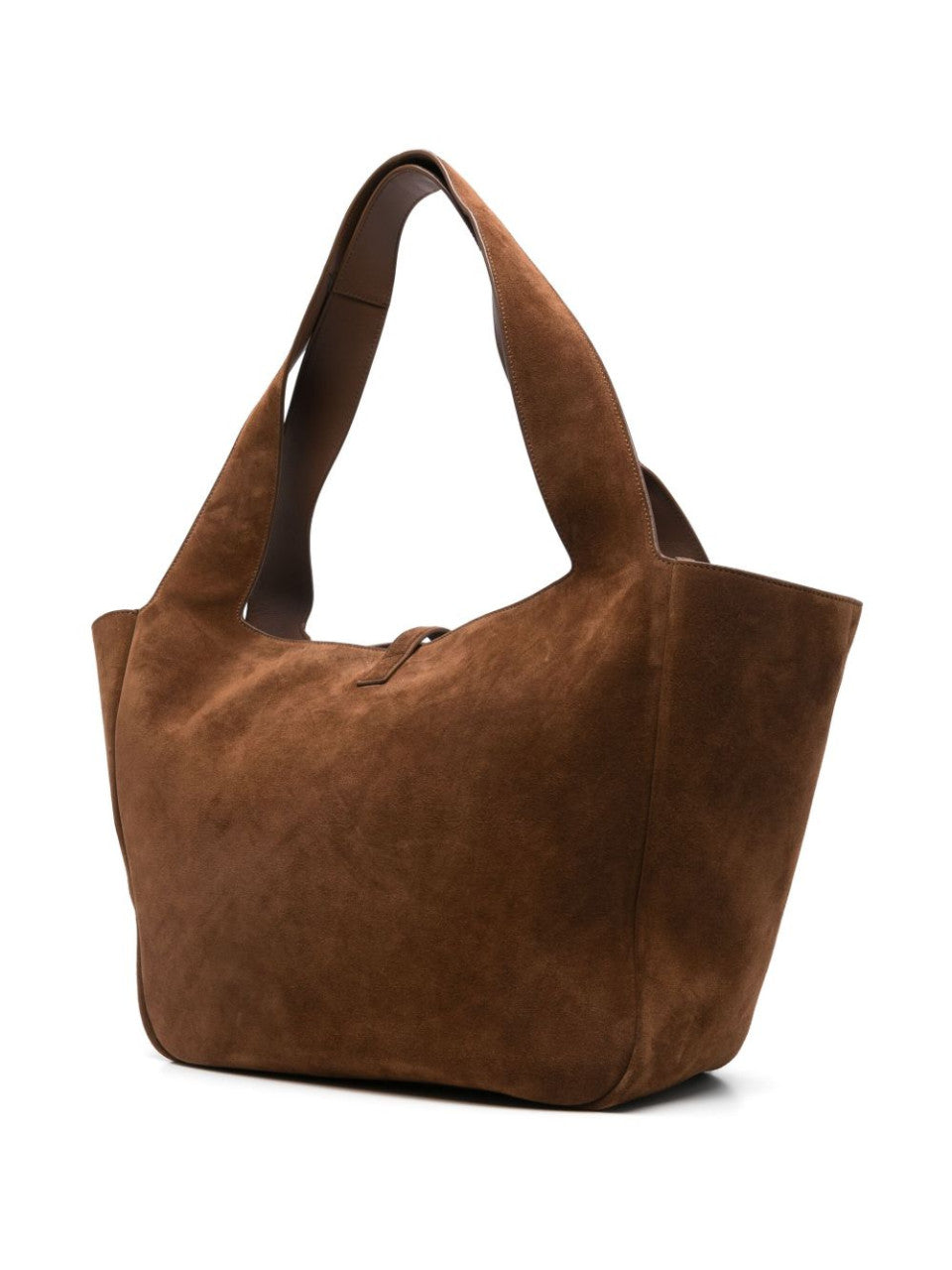 Le 5 a 7 Tote Suede Leather Tote Bag