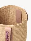 Woody Large Raffia Basket Tote
